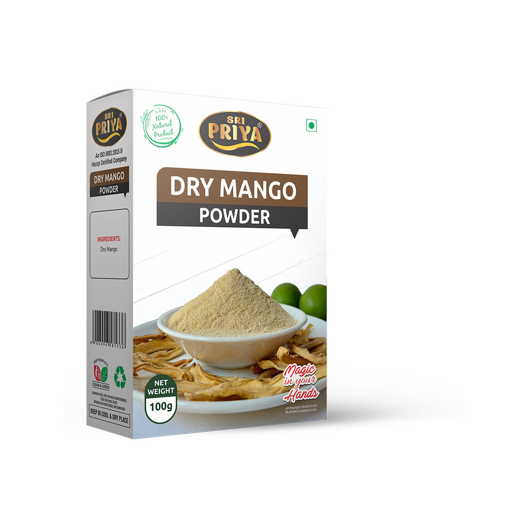 22 Khatai Powder / Dry Mango Powder (Amchur) – Tangy & Aromatic Spice by Sri Priya Foods - Image 1