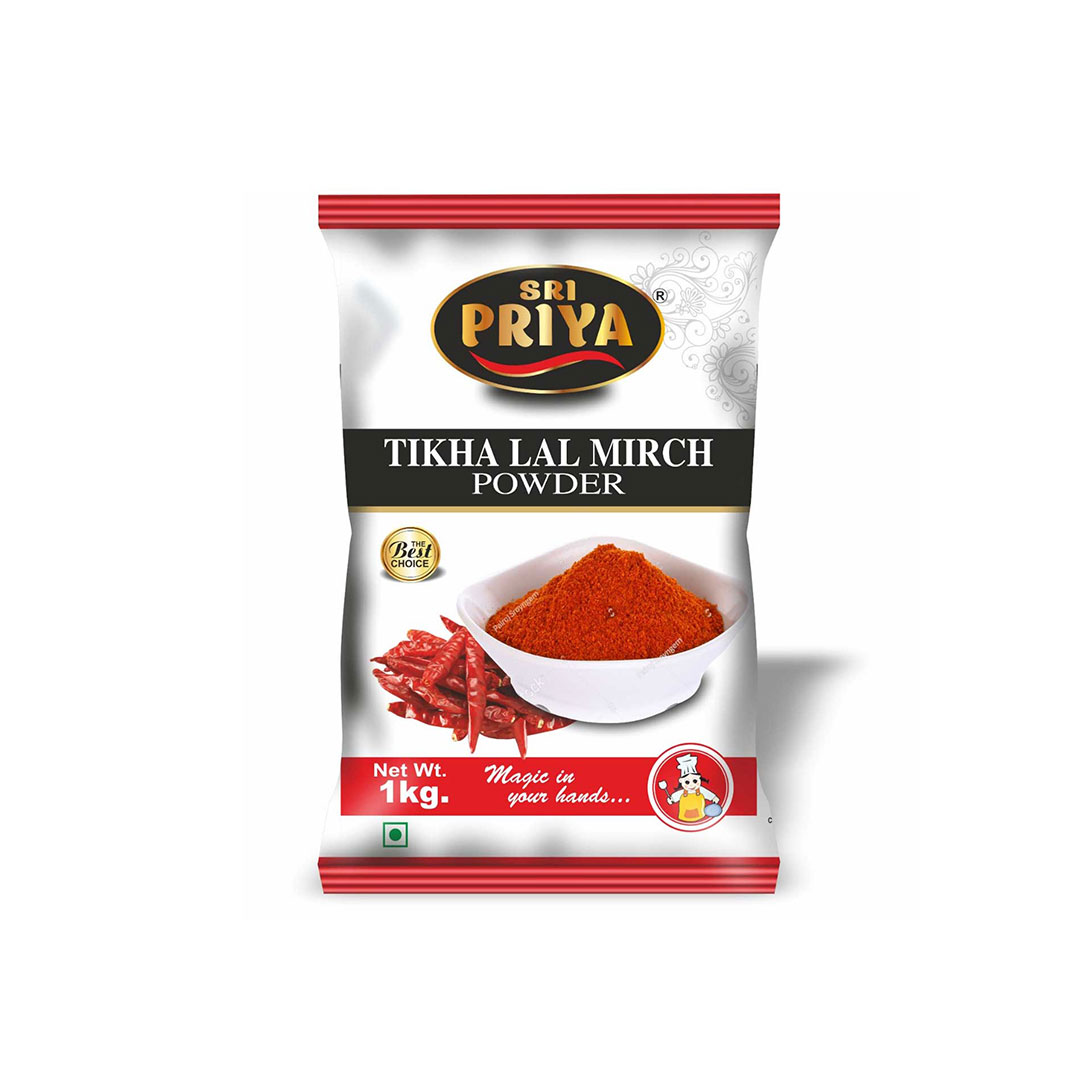 46 Tikhalal Mircha Powder – Pure & Spicy Red Chili Powder by Sri Priya Foods - Image 1